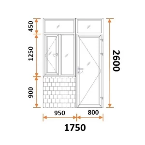 cua di mo quay nhom xingfa 73161
