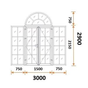 cua nhom kinh xingfa 47150