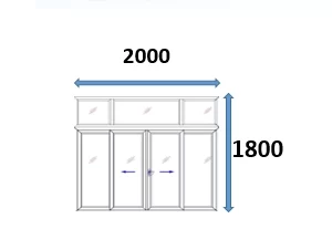 cua so mo truot 2 canh nhom xingfa 23476